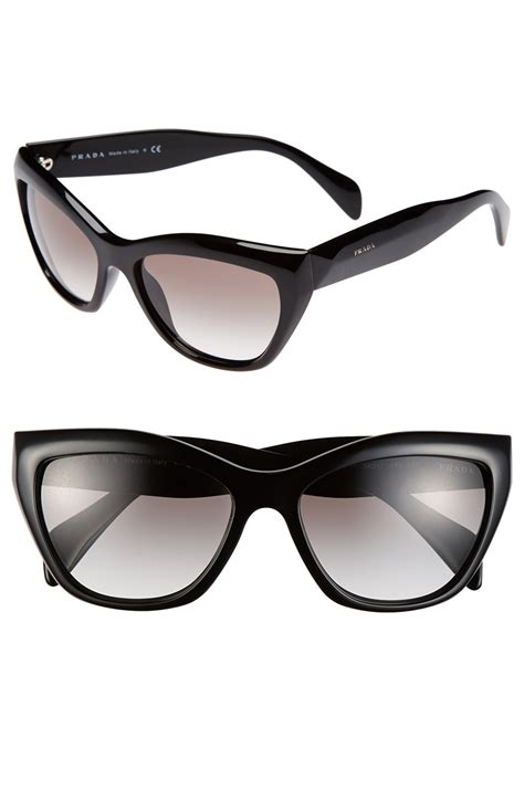 buy prada cat eye glasses|56mm cat eye sunglasses prada.